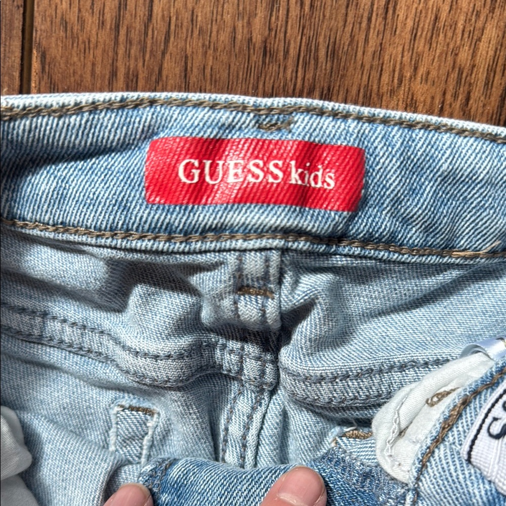 Guess Jeans with Rhinestone Stripes - Picture 4 of 7